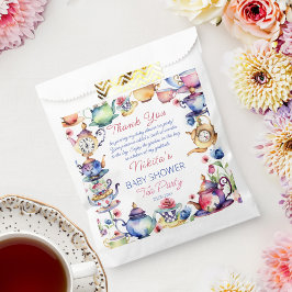 不思議の国の赤ちゃんシャワー茶会のアリス フェイバーバッグ