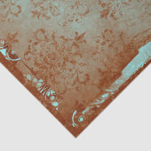 不思議の国の錆びたターコイズホワイトラビットアリス 薄葉紙 (詳細)