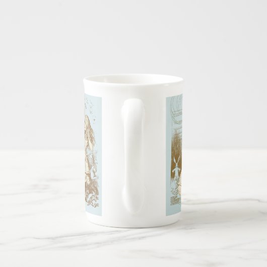 不思議の国の骨灰磁器のアリス ボーンチャイナマグカップ (裏面)