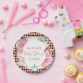 不思議の国の魔法のアリス赤ちゃんシャワーティーパーティー ペーパープレート (パーティー)