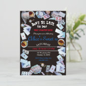 不思議の国の黒いアリスのお茶会招待状 招待状 (スタンド正面)