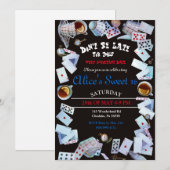 不思議の国の黒アリス ティーパーティー招待状 招待状 (正面/裏面)