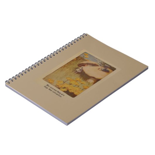 不思議の国の1907年のイラストレーションのノートのアリス ノートブック (左側)