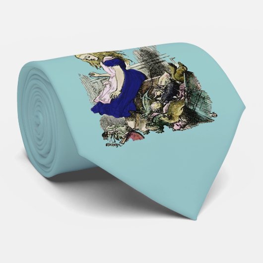 不思議の国の~のタイ/ネクタイの好奇心が強いアリス ネクタイ (ロール)