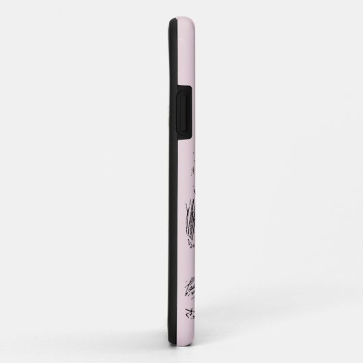 不思議の国のiPhone 5の場合の白いRabbit_Alice Case-Mate iPhoneケース (裏面/右)