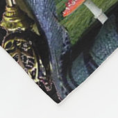 不思議の国へのオード フリースブランケット (角)