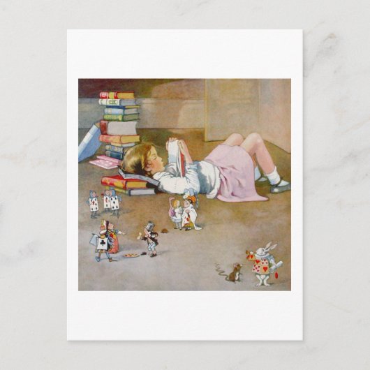 不思議の国を見つける ポストカード (正面)