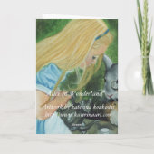 不思議の国カードのアリス カード (裏面)