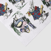 不思議の国及び白いウサギのクラシックなアリス 薄葉紙 (詳細)