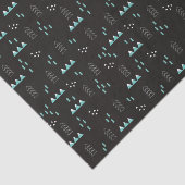 不思議の国幾何学的な夜パターン 薄葉紙 (詳細)