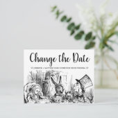 不思議の国結婚のアリス ポストカード (スタンド正面)