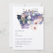 不思議の国結婚の不思議な童話 招待状 (正面)