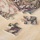 不思議の国飛んでいるなカードパズルのアリス ジグソーパズル (側面)