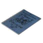 不思議の国1905の表紙のアリス ノートブック (左側)