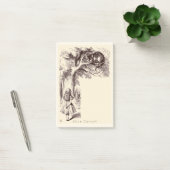 不思議の国|チェシャー猫のにやにや笑いのヴィンテージアリス ポストイット (オフィス)