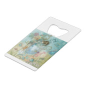 不思議の国-不思議の国のコラージュのアリス クレジットカード栓抜き (裏面アングル)