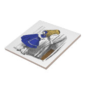 不思議の国-小さいドアのアリス タイル (側面)