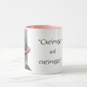 不思議の国-幼虫からのアドバイスのアリス マグカップ (中央)