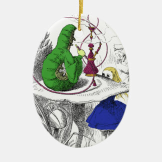 不思議の国-幼虫のアリス セラミックオーナメント