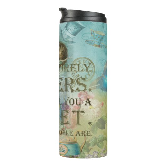 不思議の国-狂う引用文-不思議の国のアリス タンブラー (回転右)