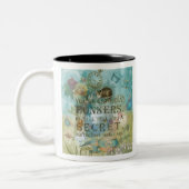 不思議の国-狂う引用文-不思議の国のアリス ツートーンマグカップ (左)