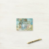 不思議の国-狂う引用文-不思議の国のアリス ポストイット (デスク上)