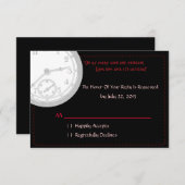 不思議の国RSVP 出欠カード (正面/裏面)