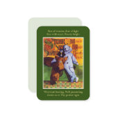 不思議の星 3.5x2.5 フラット ノート カード (正面/裏面インサイチュ)