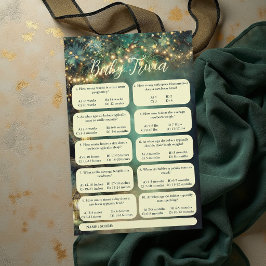 不思議の森のランプ トリビアベビーシャワーゲーム チラシ