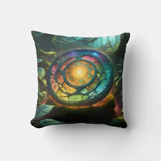 不思議の輪 クッション (正面)