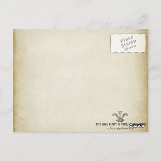 不思議はがき ポストカード (裏面)