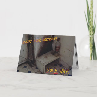 不愉快なバースデー・カード カード