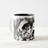 不意の一撃de gras ツートーンマグカップ (正面左)