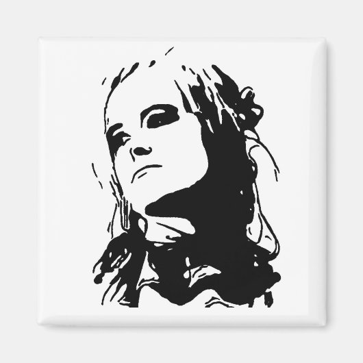 不慣れな マグネット (正面)