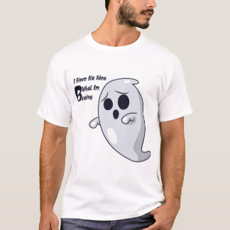 不承認のクラシック幽霊 Tシャツ