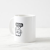 不承認のブー 楽しい名言 コーヒーマグカップ (正面左)