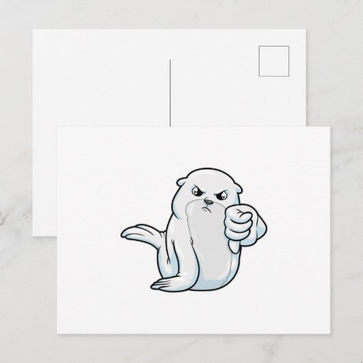 不承認の印 ポストカード (正面/裏面)