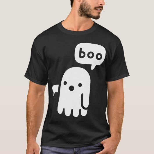 不承認の幽霊 オーバーサイズ Tシャツ (正面)