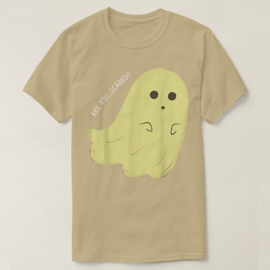 不承認幽霊おもしろい幽霊 Tシャツ (デザイン正面)