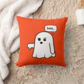 不承認幽霊ブー装飾用クッション クッション (ブランケット)