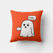 不承認幽霊ブー装飾用クッション クッション (裏面)