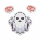 不承認幽霊 シール (正面)