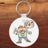 不指指 キーホルダー (正面)