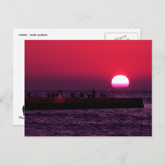 不敬な人 ポストカード (正面/裏面)