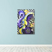 不斉光学錯視No.1 キャンバスプリント (インサイチュ (ウッドフロア))