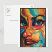 不明なアーティスト ポストカード (正面/裏面)