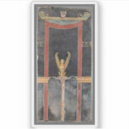 不明なメーカー – 黒地のスフィンクス シール