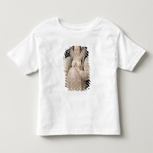 不明なレディ、c.1595-1600 トドラーTシャツ (正面)
