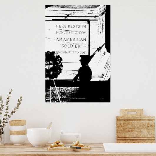不明な兵士の墓 ポスター (キッチン)