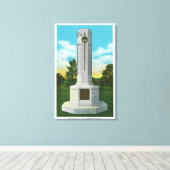 不明な兵士ビューへのメモリアル キャンバスプリント (インサイチュ (ウッドフロア))